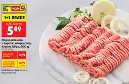 Biedronka Mięso mielone z łopatki wieprzowej Kraina Mięs oferta