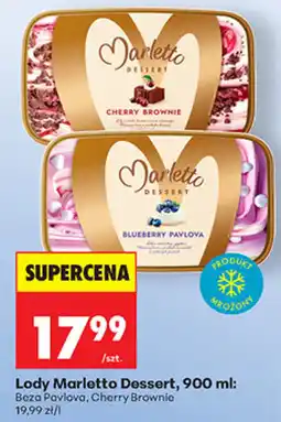 Biedronka Lody Marletto Dessert oferta