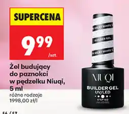 Biedronka Żel budujący do paznokci w pędzelku Niuqi oferta
