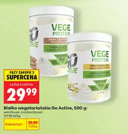 Biedronka Białko wegetariańskie Go Active oferta