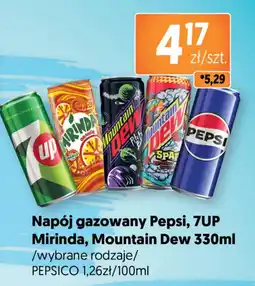 Jubilat Napój gazowany Pepsi, 7UP Mirinda, Mountain Dew oferta