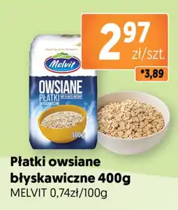 Jubilat Płatki owsiane błyskawiczne MELVIT oferta
