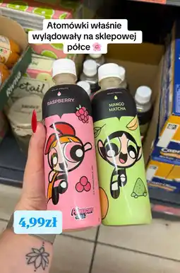 Biedronka Napój Milky Fruits The Powerpuff Girls Raspberry / Mango Matcha oferta