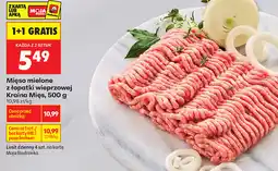 Biedronka Mięso mielone z łopatki wieprzowej Kraina Mięs oferta