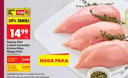 Biedronka Świeży filet z piersi kurczaka Kraina Mięs, Mega Paka oferta