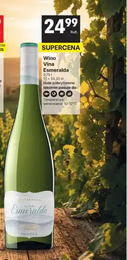 Delikatesy Centrum Wino półwytrawne Esmeralda oferta