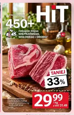 Selgros Szponder wołowy z kością duża porcja oferta