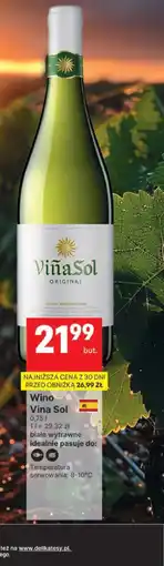 Delikatesy Centrum Wino wytrawne Vina Sol oferta