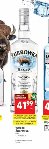 Delikatesy Centrum Wódka Żubrówka oferta