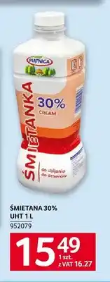 Selgros Śmietana UHT Piątnica 30% oferta