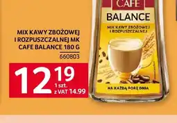 Selgros Kawa rozpuszczalna Mix kawy zbożowej i rozpuszczalnej MK Cafe Balance oferta