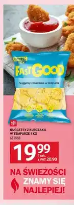 Selgros Nuggetsy z kurczaka w tempurze Fast Good oferta