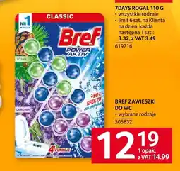 Selgros Zawieszki do WC Bref oferta