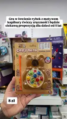 Pepco Gra zręcznościowa łowienie rybek Capybara Fishing Game oferta
