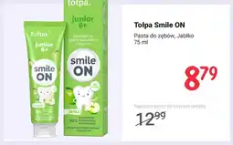 Rossmann Pasta do zębów jabłko Tołpa Smile ON oferta