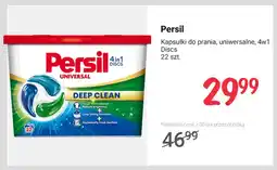 Rossmann Kapsułki do prania uniwersalne 4w1 Discs Persil oferta