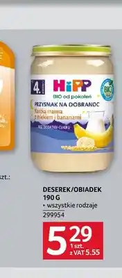 Selgros Deserek/obiadek HiPP oferta