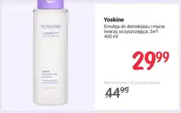 Rossmann Emulsja do demakijażu i mycia twarzy oczyszczająca 2w1 Yoskine oferta