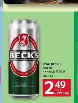 Selgros Piwo Beck's oferta