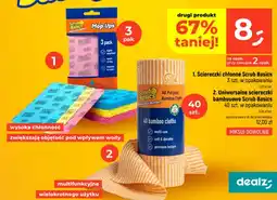 Dealz Ściereczki chłonne Scrub Basics oferta