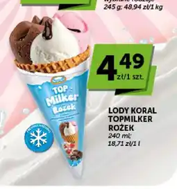 ABC Lody Topmilker Rożek oferta