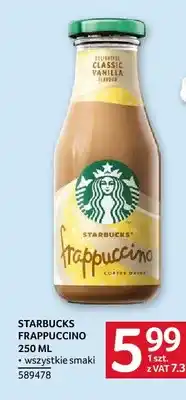 Selgros Napój kawowy Starbucks Frappuccino oferta