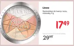 Rossmann Rozświetlacz do twarzy i oczu mineralny Lirene oferta