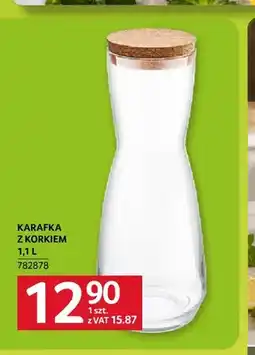 Selgros Karafka z korkiem oferta