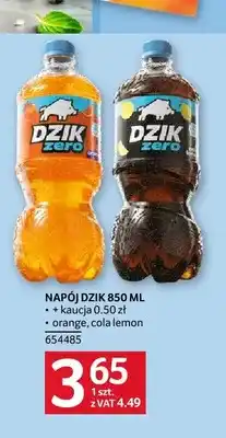 Selgros Napój Dzik orange oferta