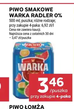 Stokrotka Market Piwo Warka oferta