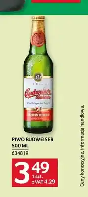 Selgros Piwo Budweiser oferta