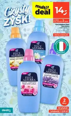 Dealz Płyn do płukania tkanin Felce Azzurra Amber and Vanilla oferta