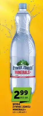 ABC Woda niegazowana Żywiec Zdrój Minerals+ oferta