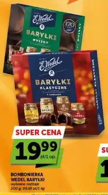 Bombonierka Wedel Baryłki whisky