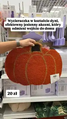 Pepco Wycieraczka Pepco Home w kształcie dyni oferta