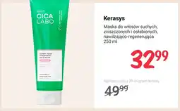 Rossmann Maska do włosów suchych zniszczonych i osłabionych nawilżająco-regenerująca Kerasys oferta