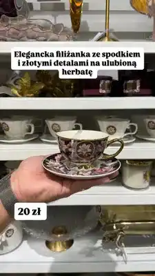 Pepco Filiżanka ze spodkiem oferta