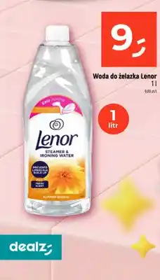 Dealz Woda do żelazka Lenor oferta