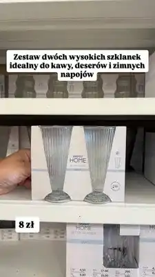 Pepco Zestaw szklanek wysokich Pepco Home oferta