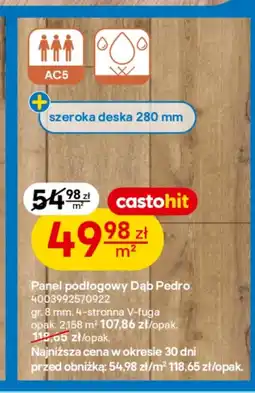 Castorama Panel podłogowy Pedro's oferta
