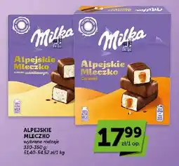 ABC Alpejskie Mleczko Caramel Milka oferta