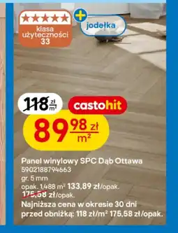 Castorama Panel winylowy SPC oferta