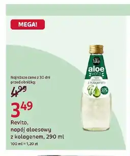 Rossmann Napój aloesowy z kolagenem Revito oferta