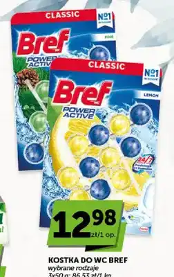 ABC Kostka do WC Bref Power Active Lemon 3-pak oferta