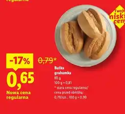 Lidl Bułka grahamka oferta