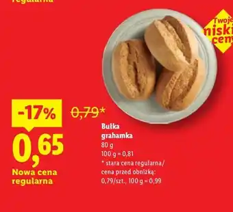 Lidl Bułka grahamka oferta
