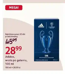 Rossmann Woda po goleniu Adidas oferta