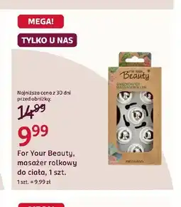 Rossmann Masażer rolkowy do ciała For Your Beauty oferta