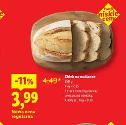 Lidl Chleb na maślance oferta