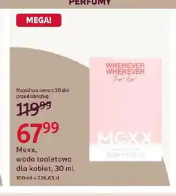 Rossmann Woda toaletowa dla kobiet Mexx oferta